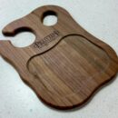 Walnut Wine & Cheese Board with custom engraving